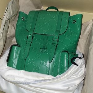 Gucci GG Embossed Backpack